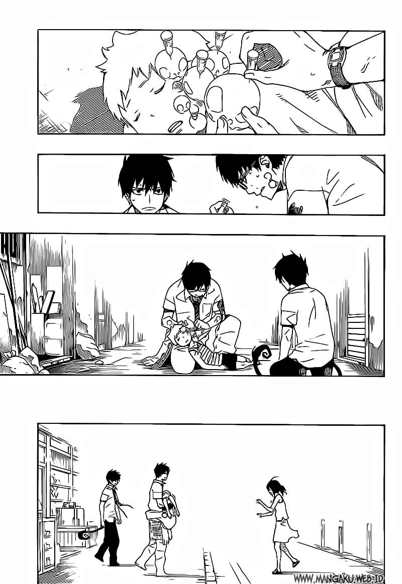 Ao no Exorcist Chapter 16 - halaman 34