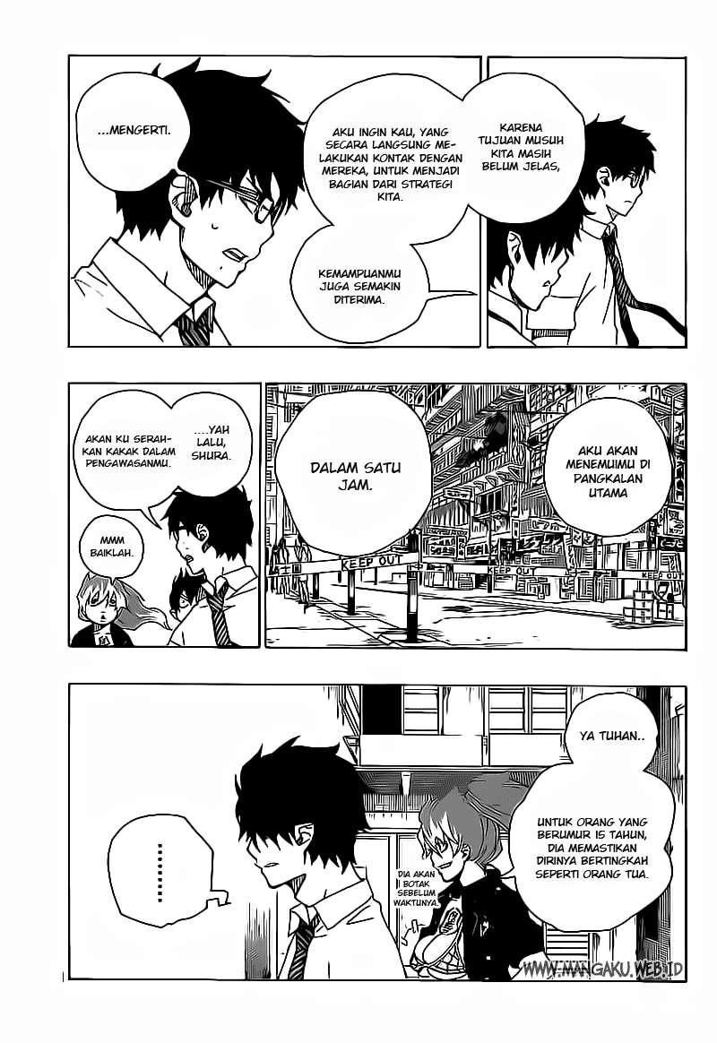 Ao no Exorcist Chapter 16 - halaman 38