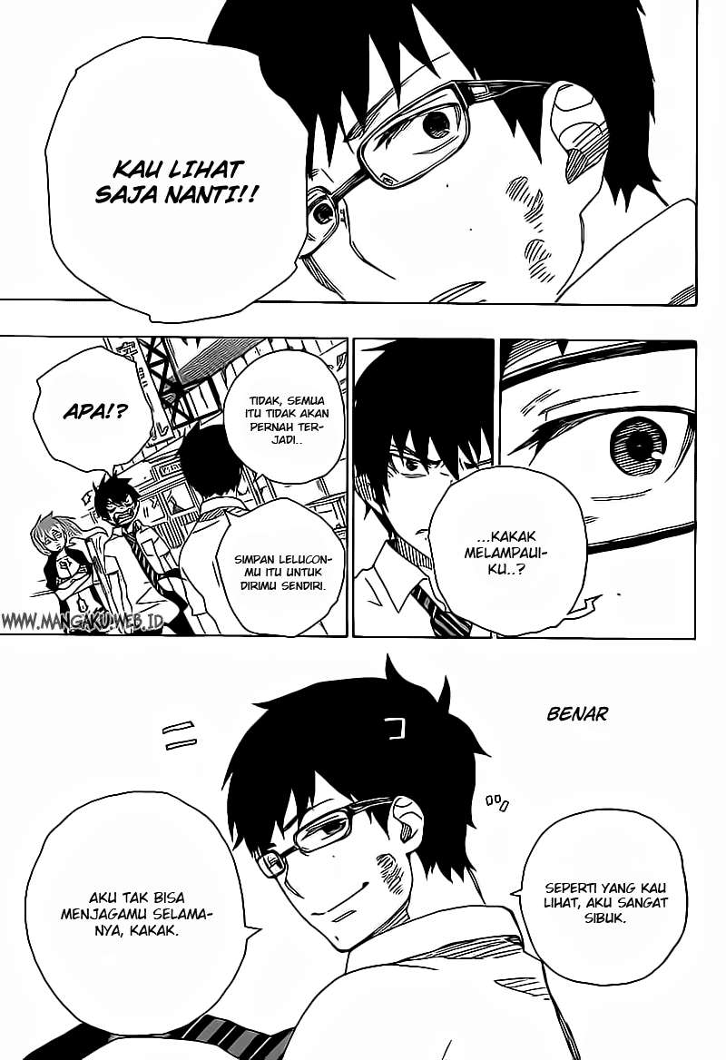 Ao no Exorcist Chapter 16 - halaman 40