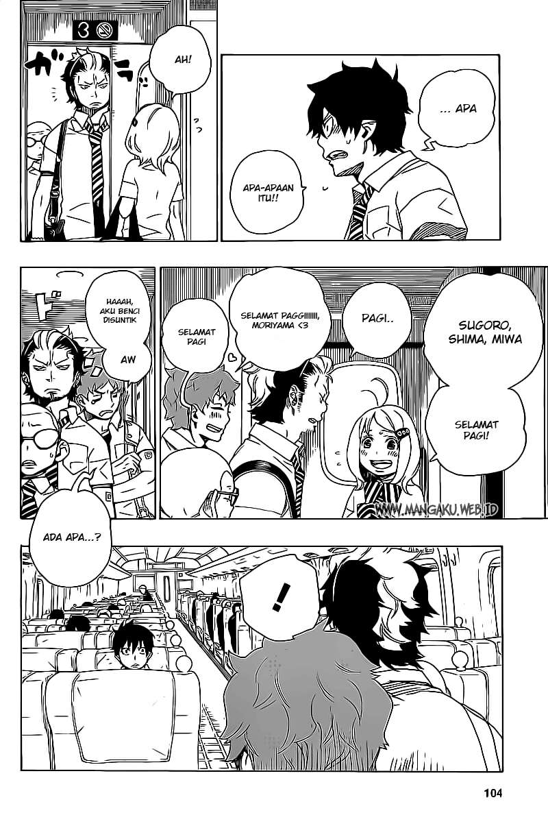 Ao no Exorcist Chapter 17 - halaman 10