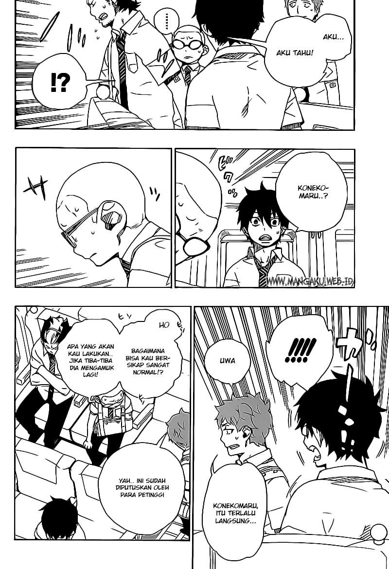 Ao no Exorcist Chapter 17 - halaman 12
