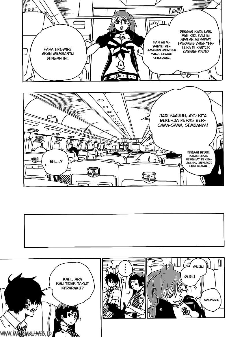 Ao no Exorcist Chapter 17 - halaman 19
