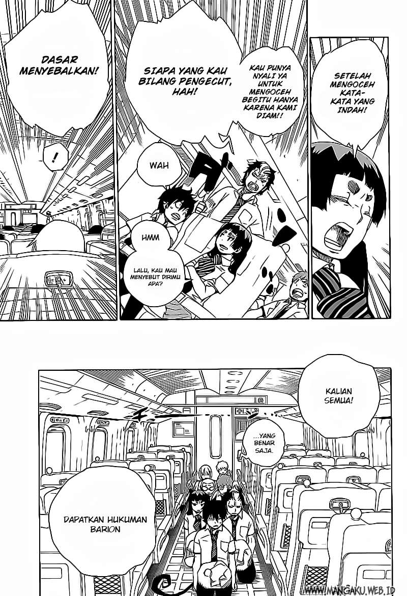 Ao no Exorcist Chapter 17 - halaman 23