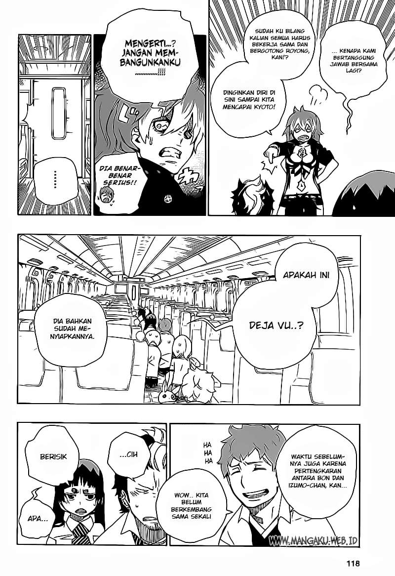 Ao no Exorcist Chapter 17 - halaman 24