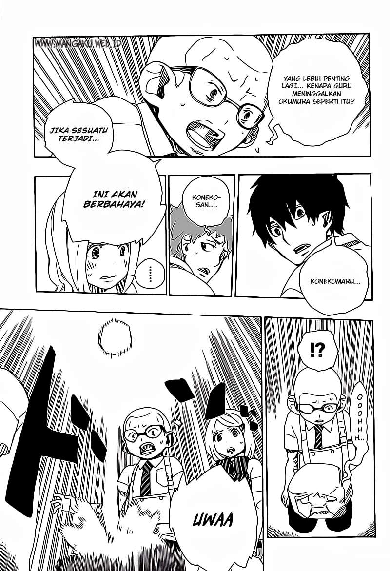 Ao no Exorcist Chapter 17 - halaman 25