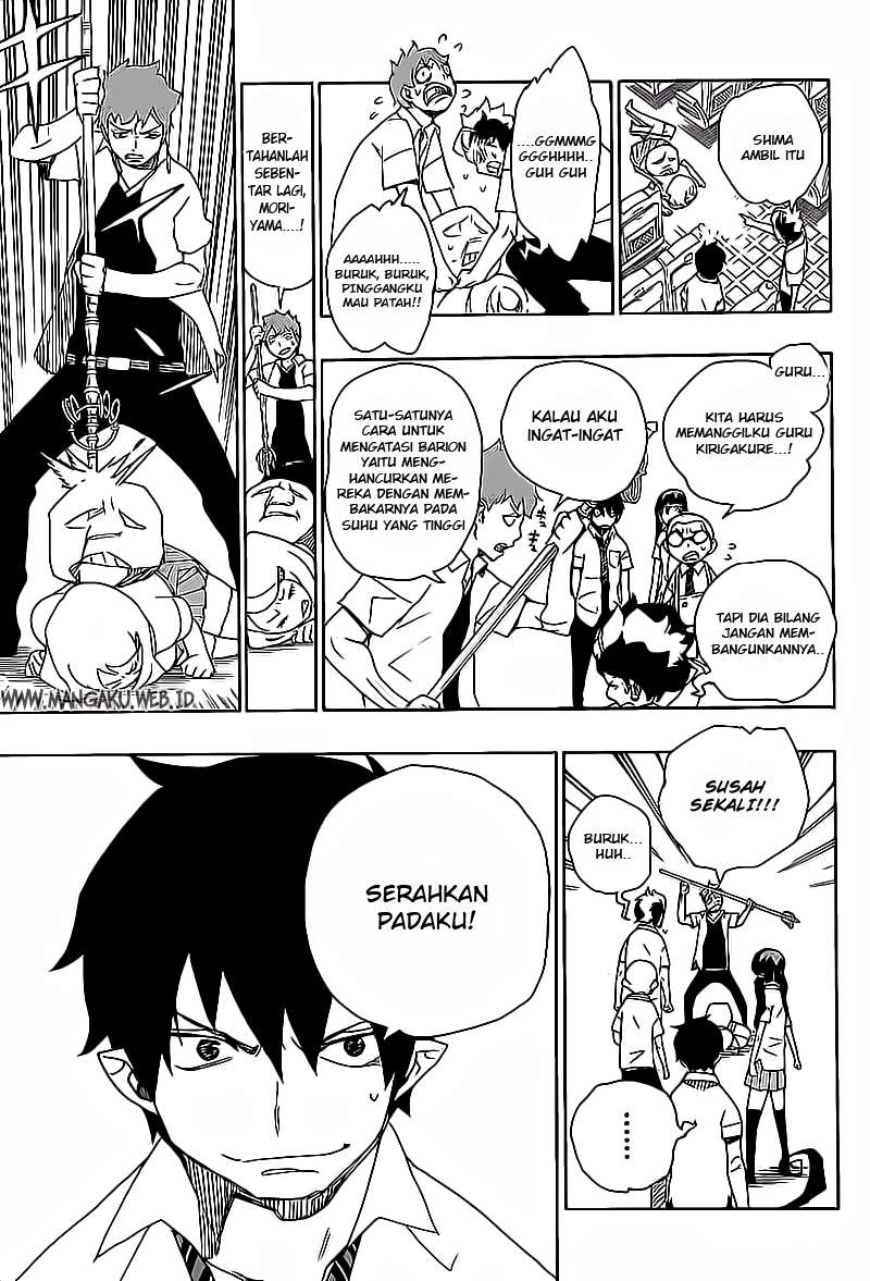 Ao no Exorcist Chapter 17 - halaman 27