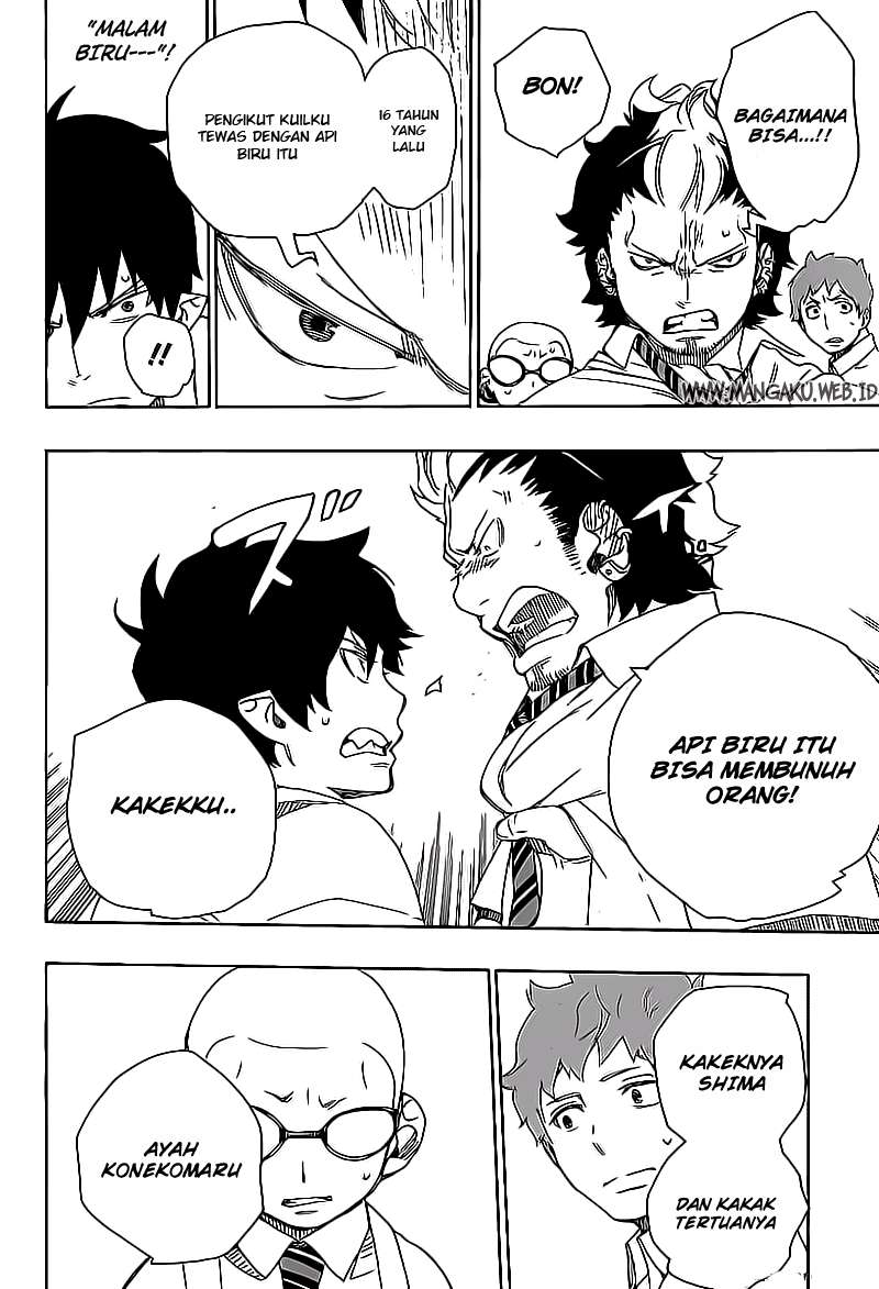 Ao no Exorcist Chapter 17 - halaman 34