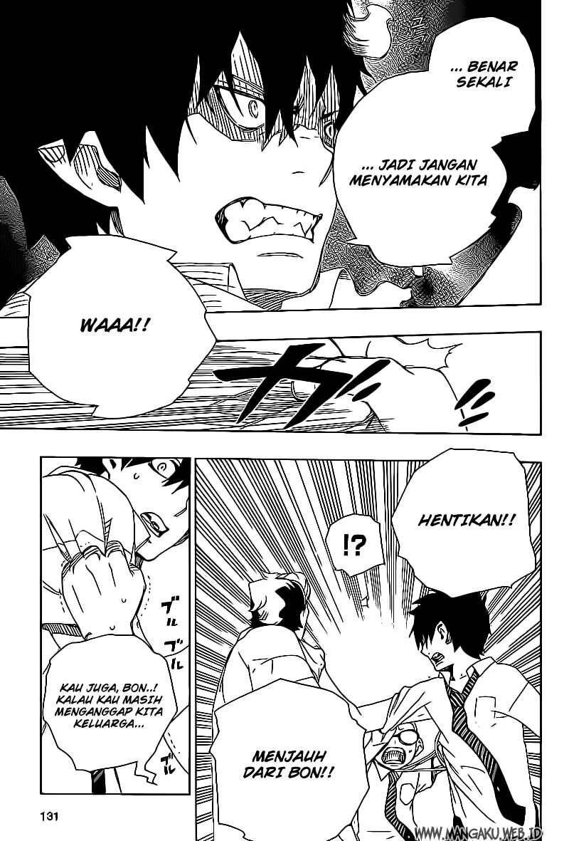 Ao no Exorcist Chapter 17 - halaman 37