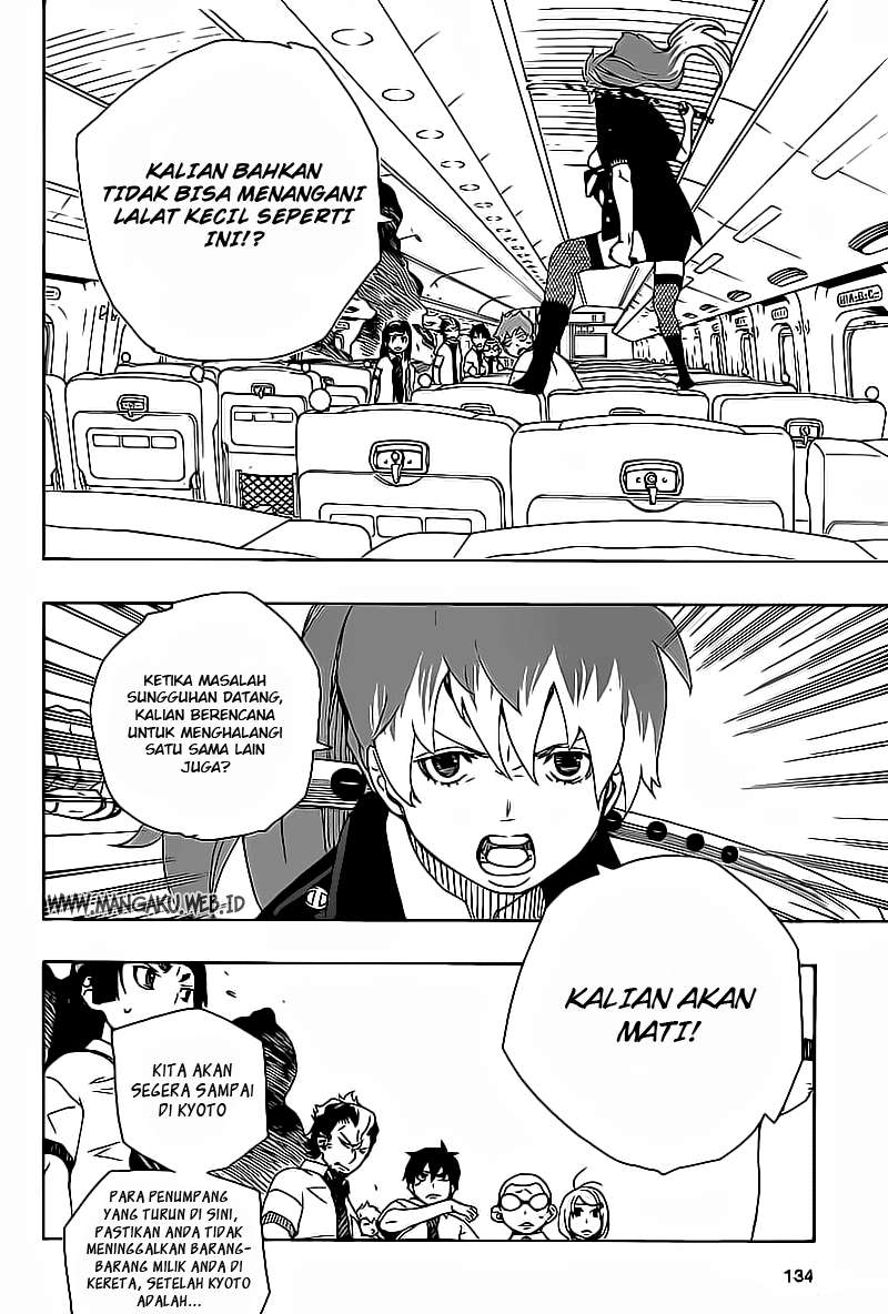 Ao no Exorcist Chapter 17 - halaman 40