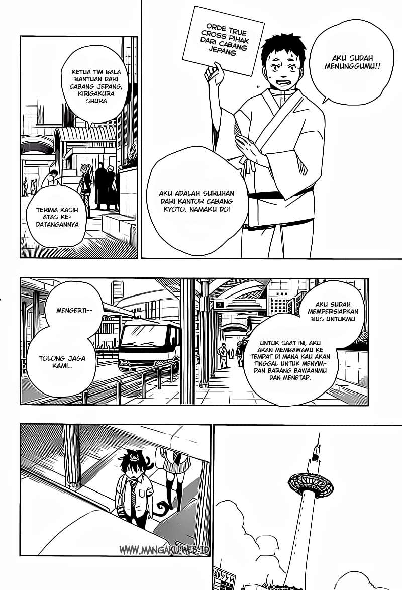 Ao no Exorcist Chapter 17 - halaman 42