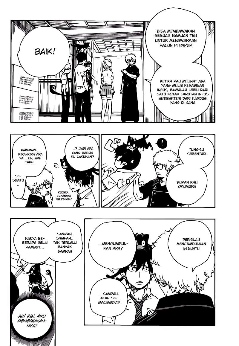 Ao no Exorcist Chapter 18 - halaman 14