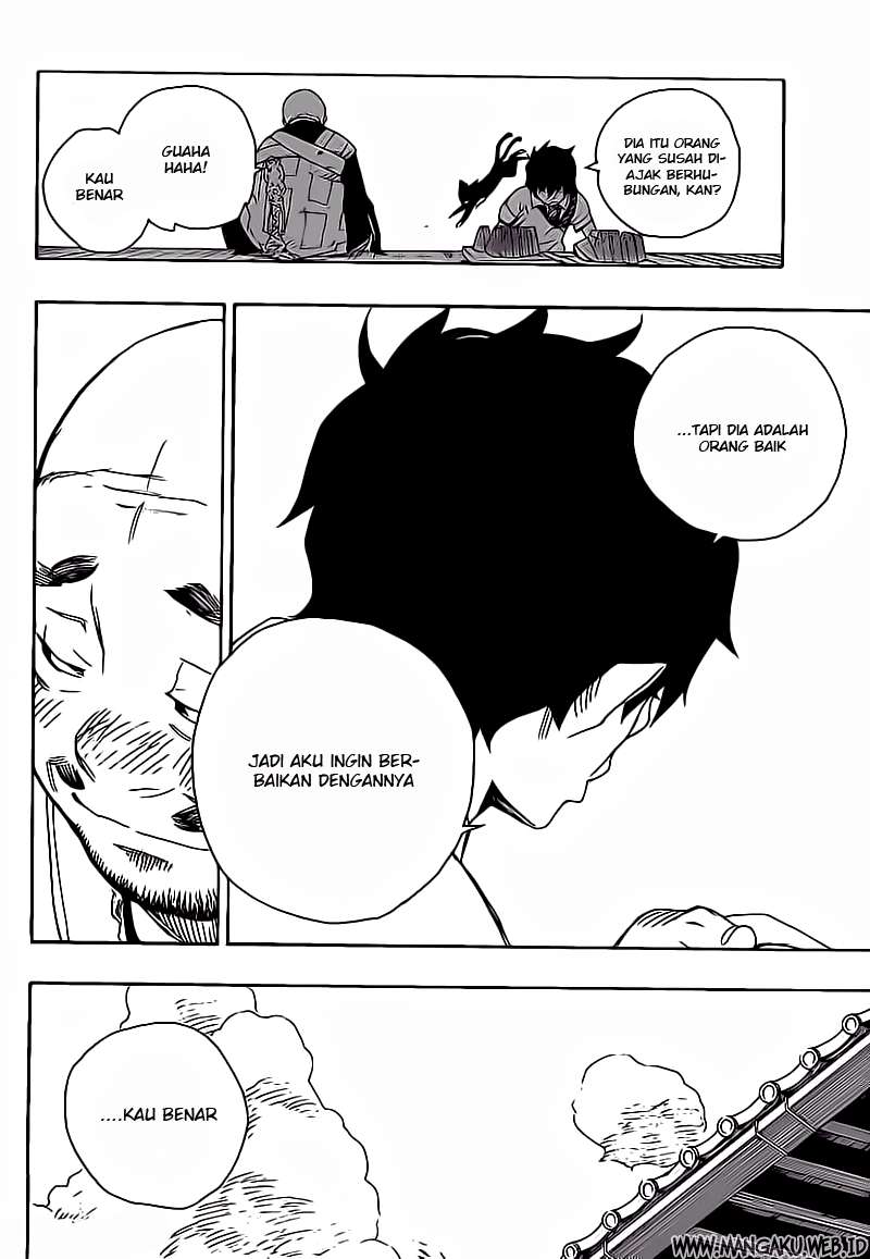Ao no Exorcist Chapter 18 - halaman 20
