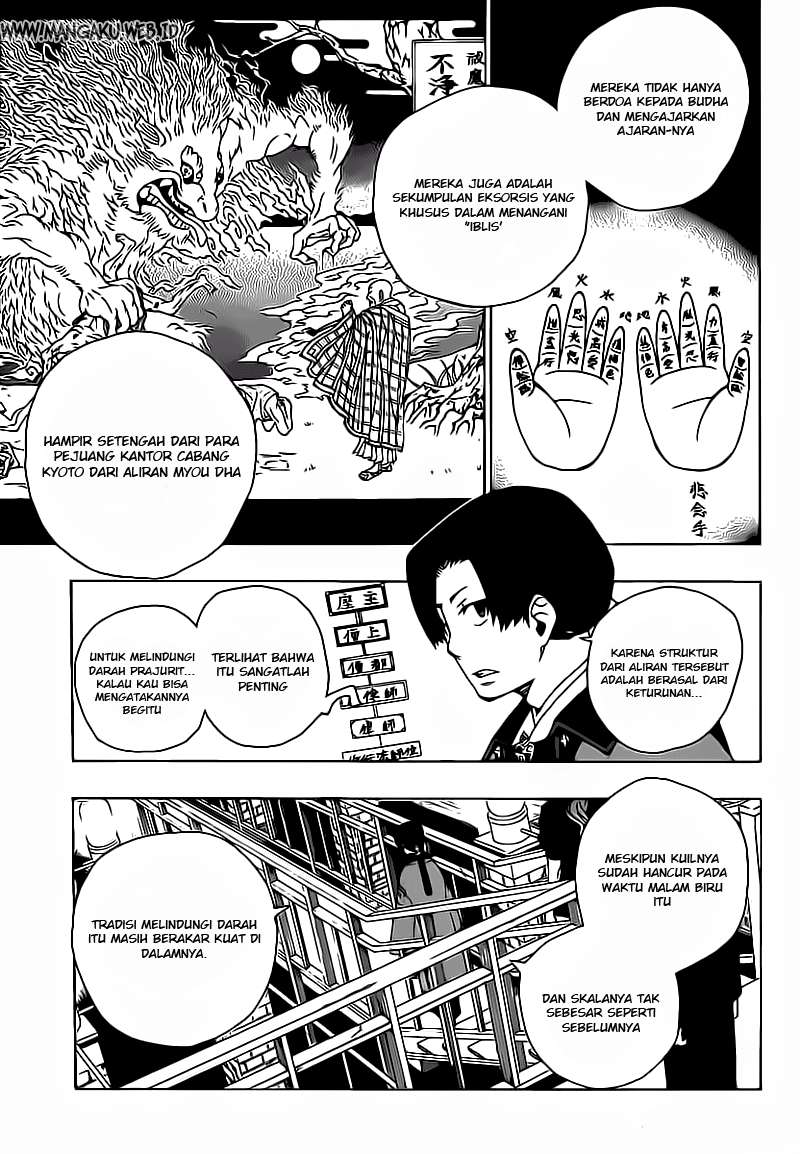 Ao no Exorcist Chapter 18 - halaman 34