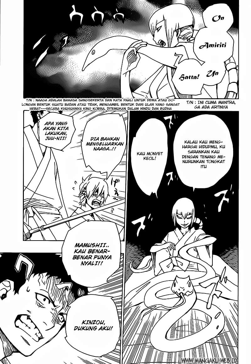 Ao no Exorcist Chapter 18 - halaman 38