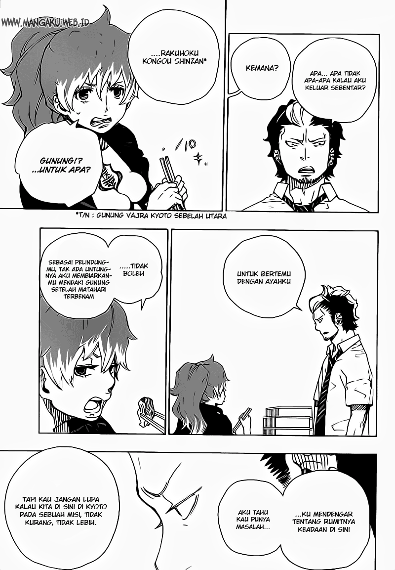 Ao no Exorcist Chapter 19 - halaman 11