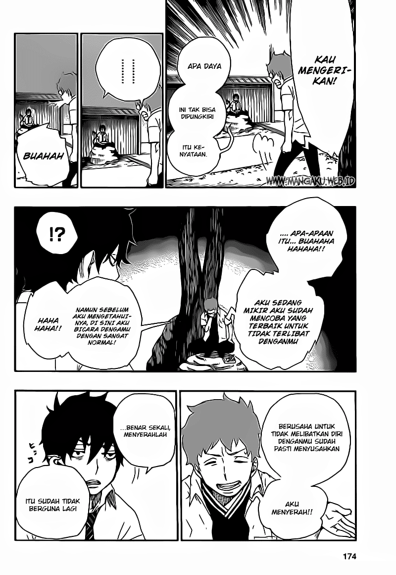 Ao no Exorcist Chapter 19 - halaman 16