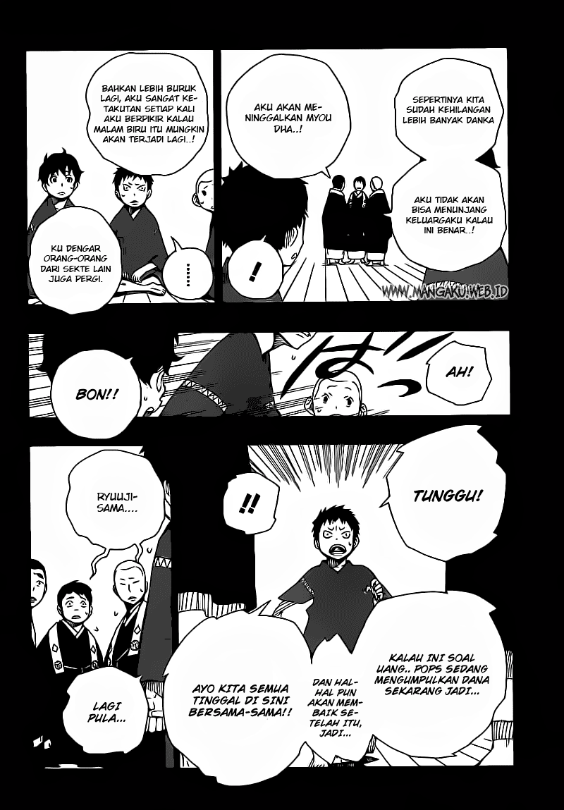 Ao no Exorcist Chapter 19 - halaman 22