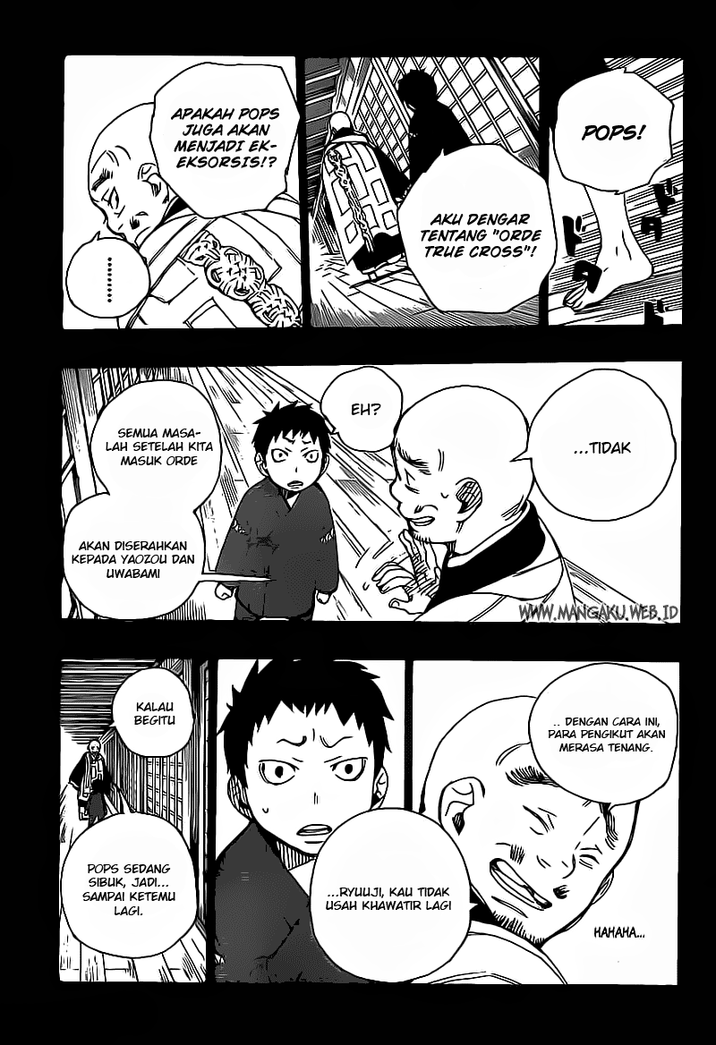 Ao no Exorcist Chapter 19 - halaman 27