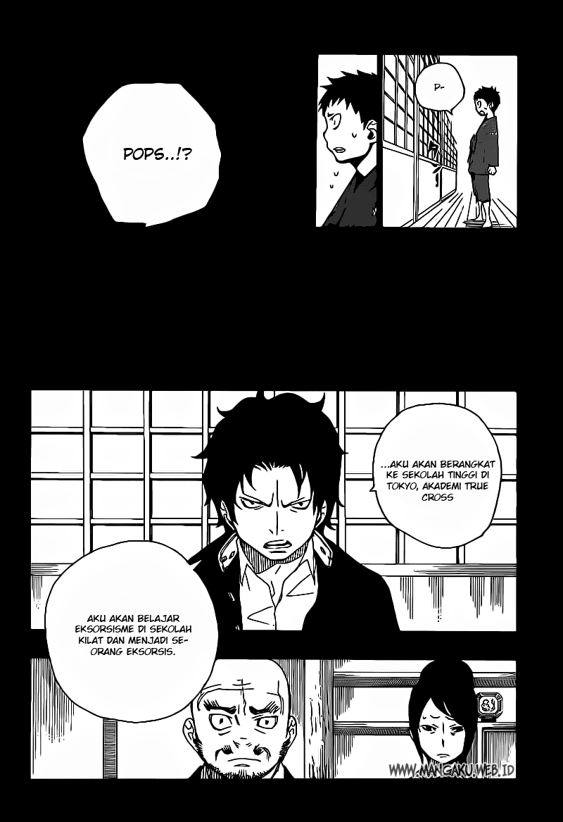 Ao no Exorcist Chapter 19 - halaman 28