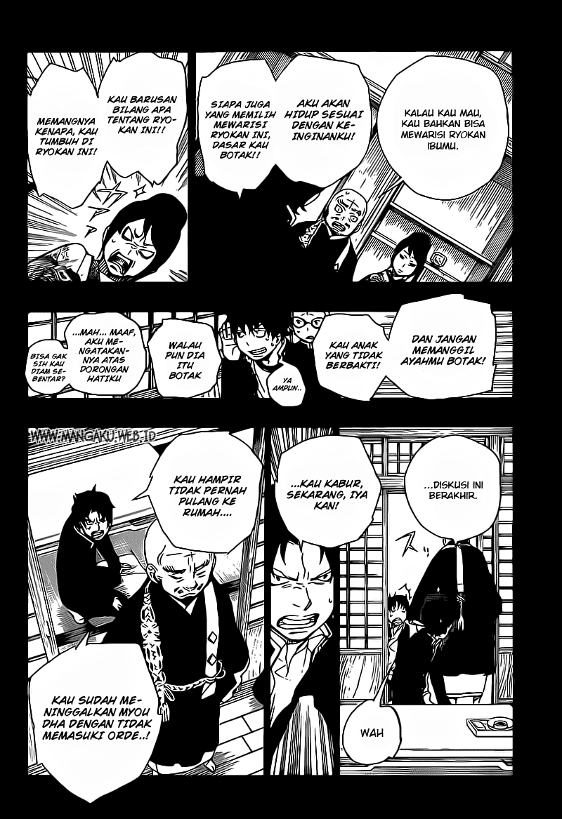 Ao no Exorcist Chapter 19 - halaman 30