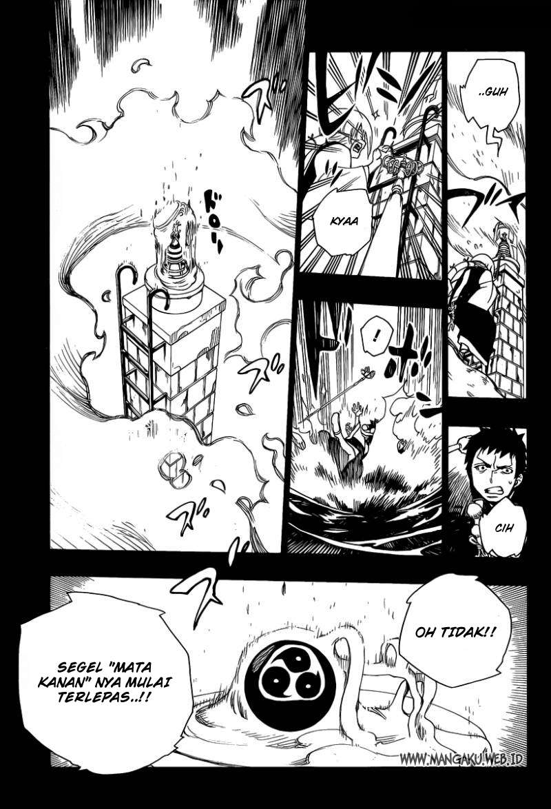 Ao no Exorcist Chapter 20 - halaman 22