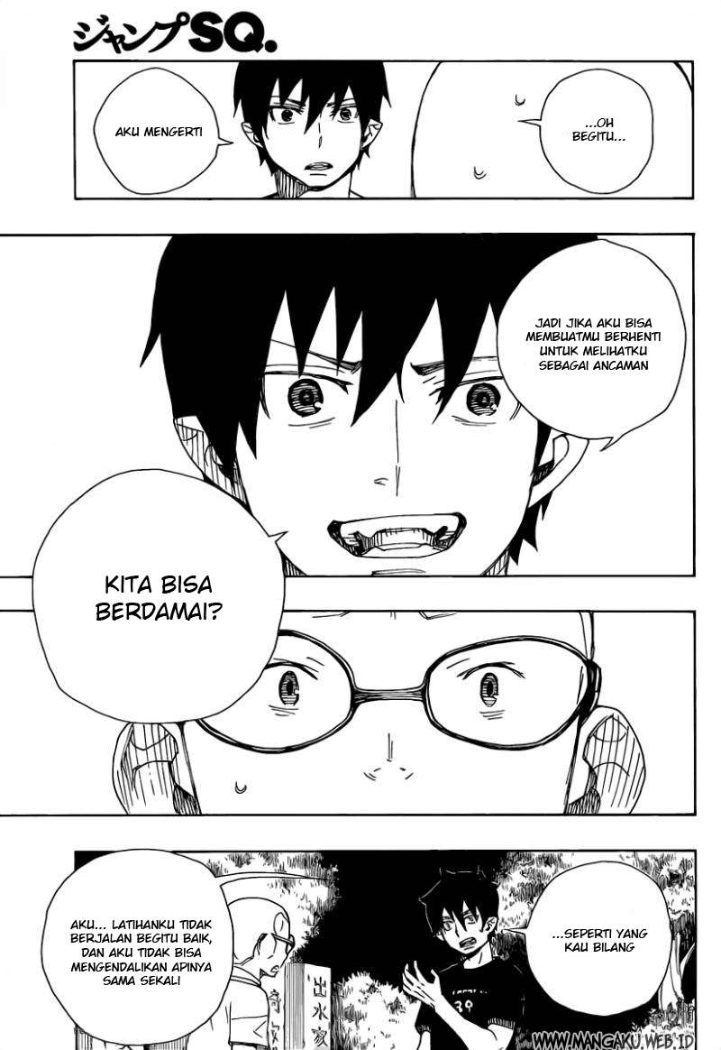 Ao no Exorcist Chapter 20 - halaman 36