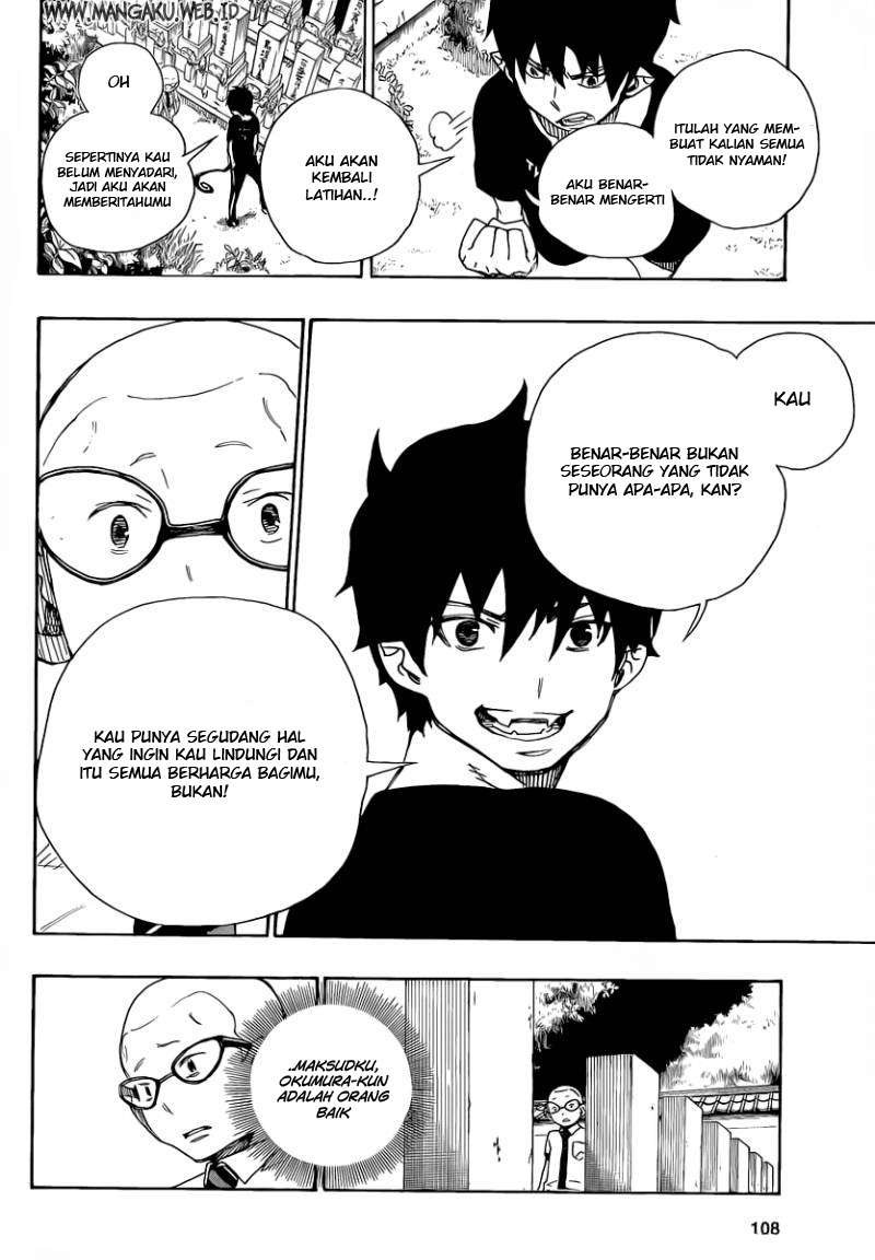 Ao no Exorcist Chapter 20 - halaman 37