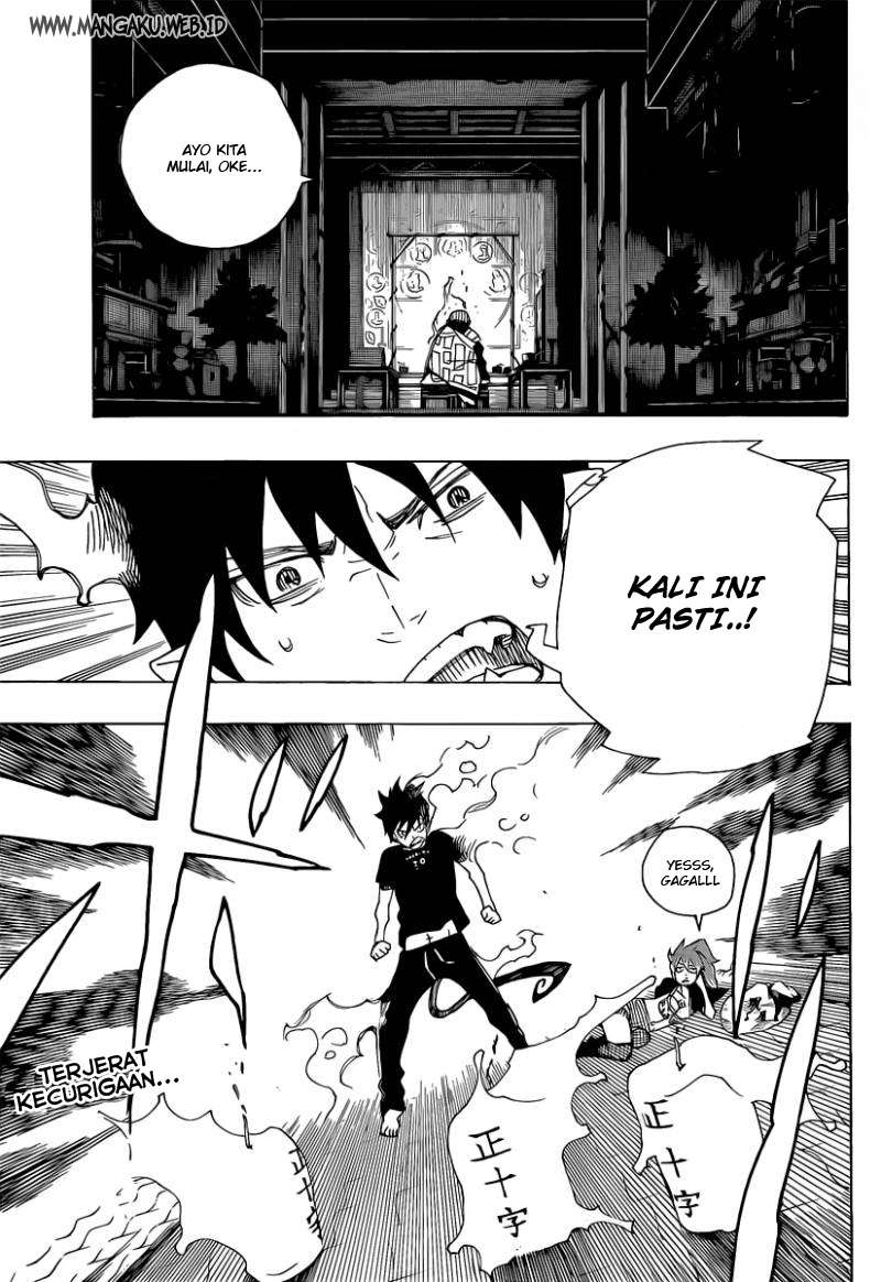 Ao no Exorcist Chapter 20 - halaman 40