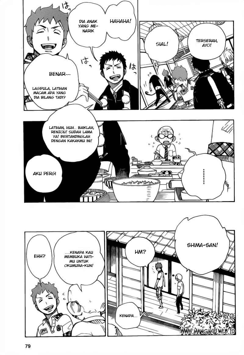 Ao no Exorcist Chapter 20 - halaman 9