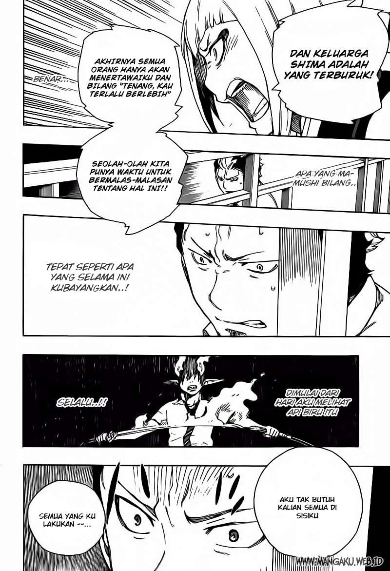 Ao no Exorcist Chapter 21 - halaman 20