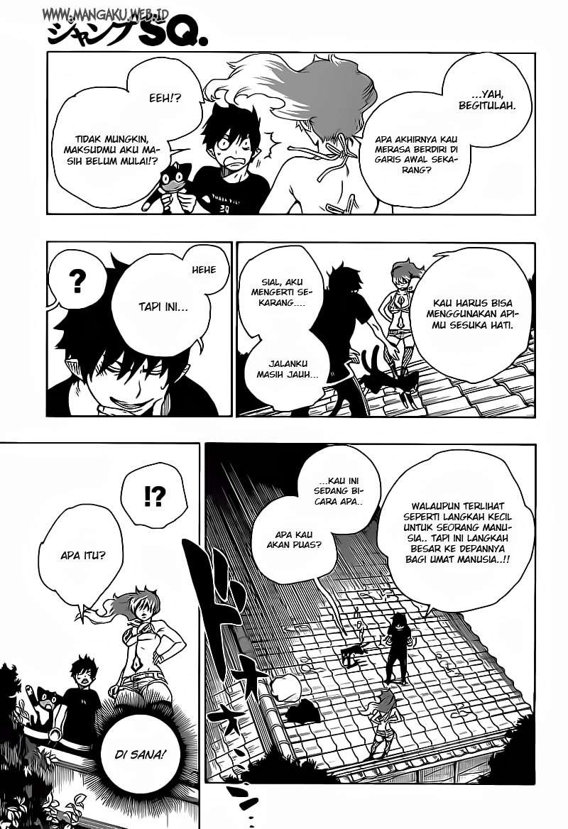Ao no Exorcist Chapter 21 - halaman 25