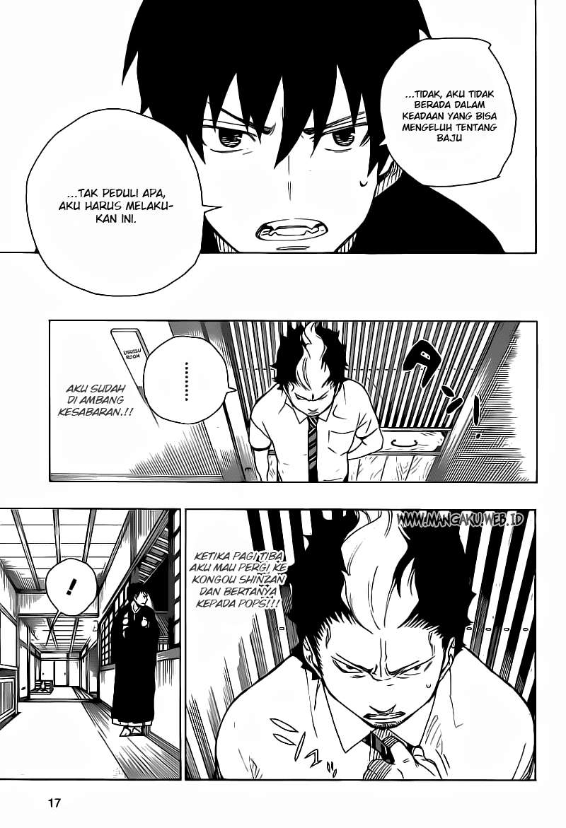 Ao no Exorcist Chapter 21 - halaman 7