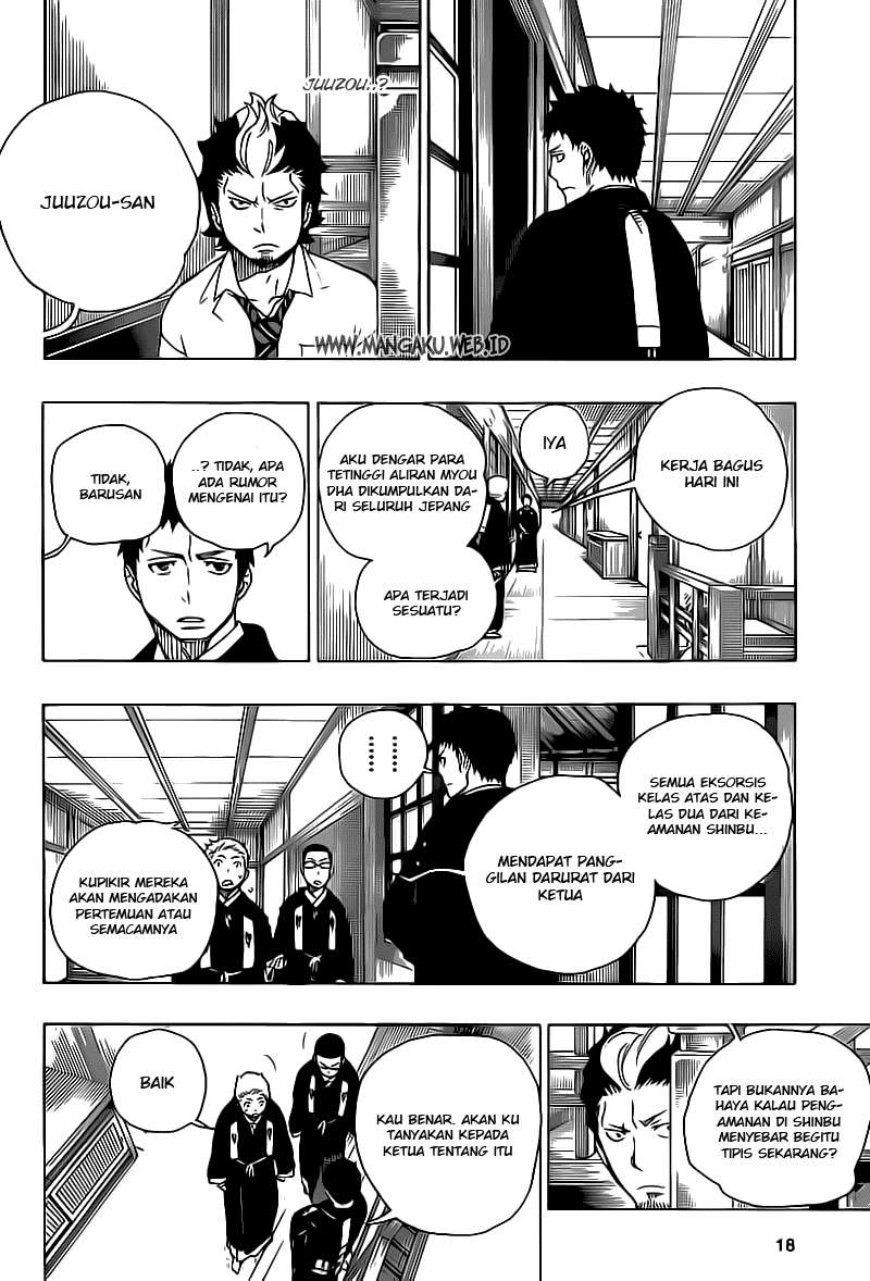 Ao no Exorcist Chapter 21 - halaman 8