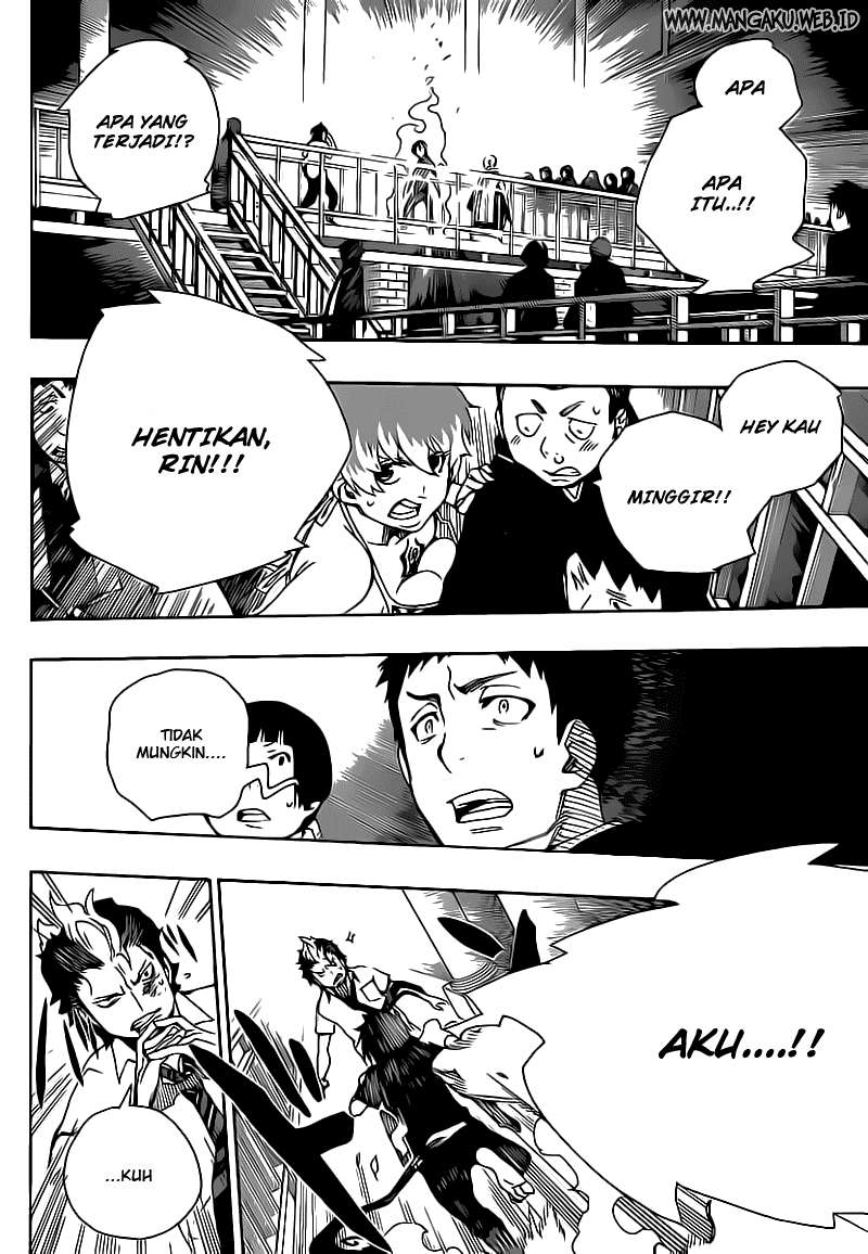 Ao no Exorcist Chapter 22 - halaman 15