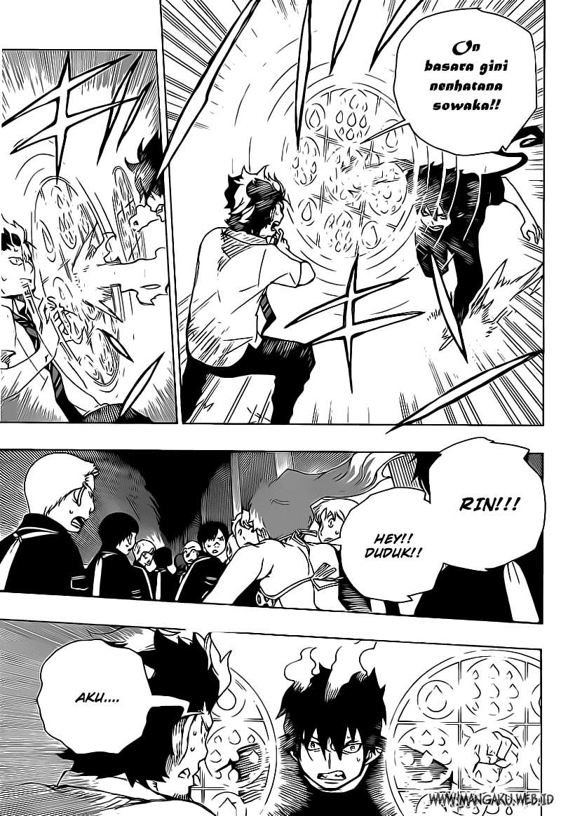 Ao no Exorcist Chapter 22 - halaman 16