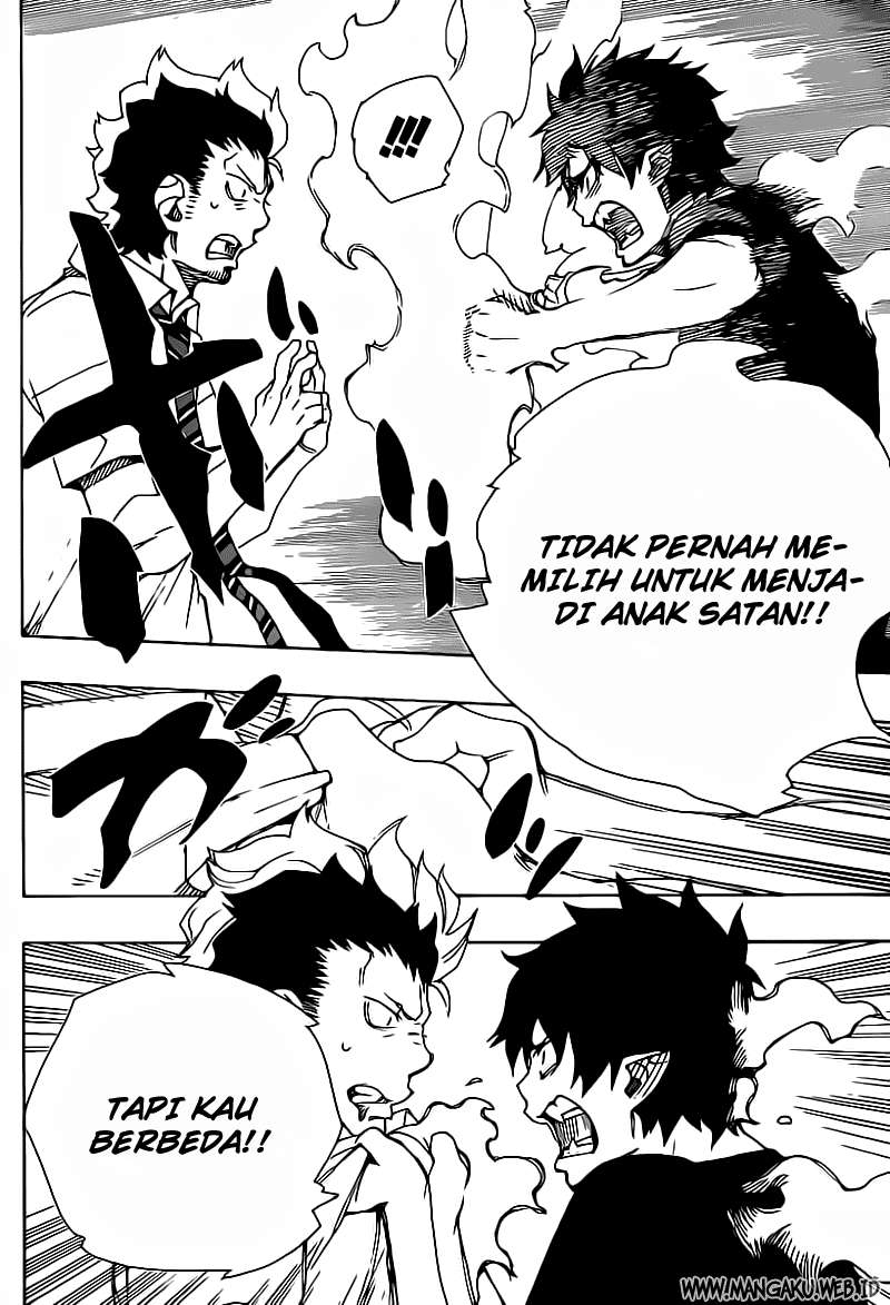 Ao no Exorcist Chapter 22 - halaman 17