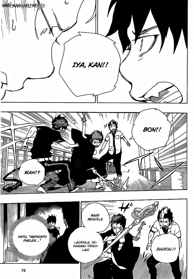 Ao no Exorcist Chapter 22 - halaman 18