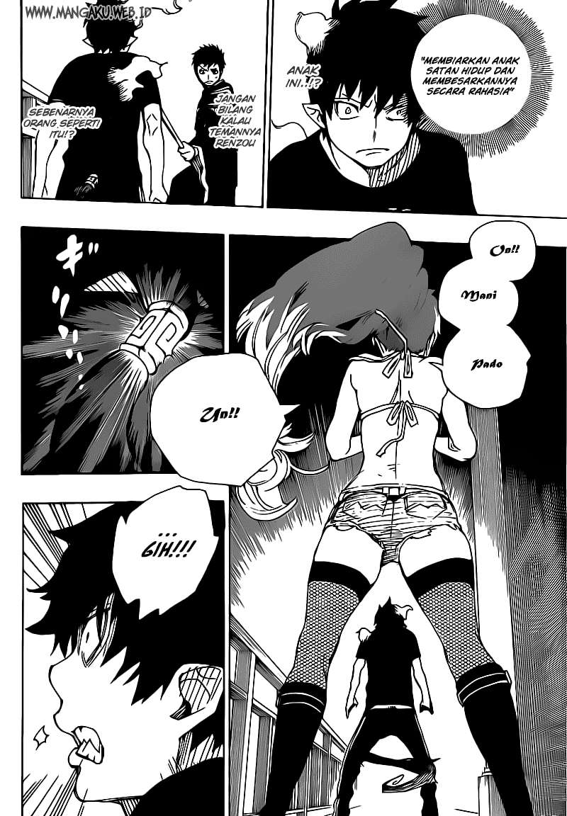 Ao no Exorcist Chapter 22 - halaman 19