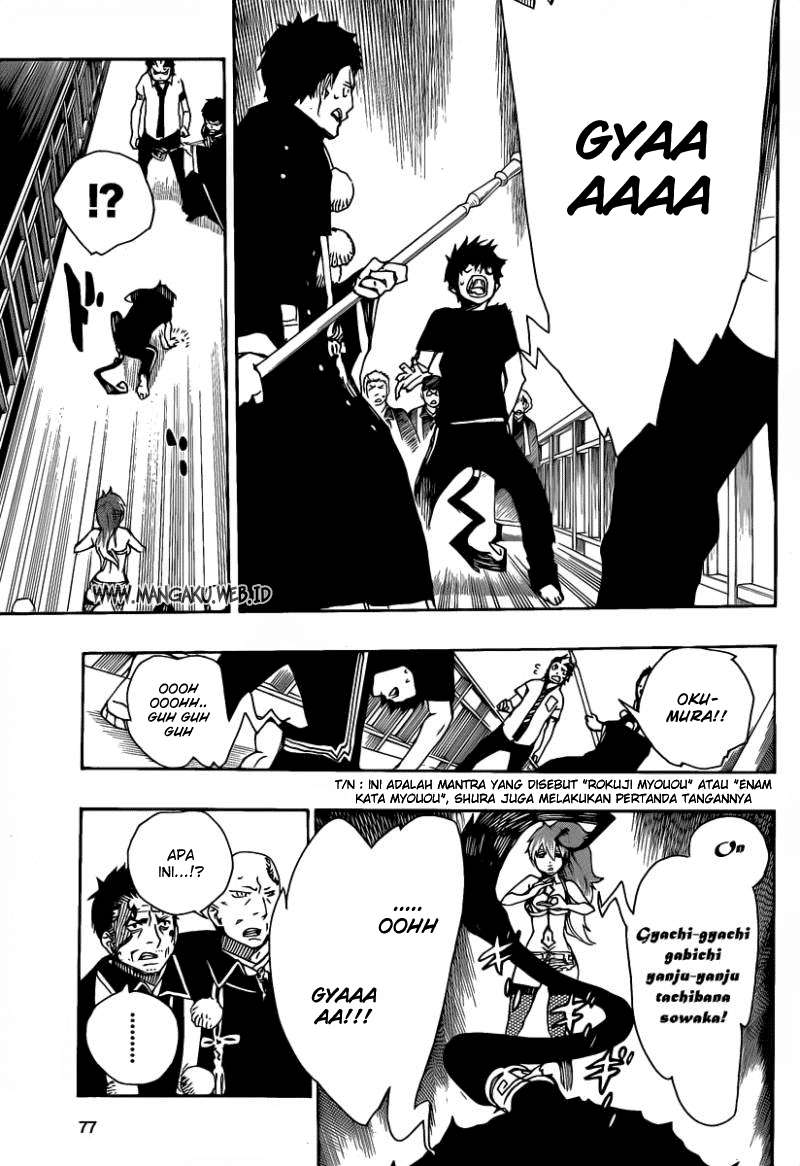 Ao no Exorcist Chapter 22 - halaman 20