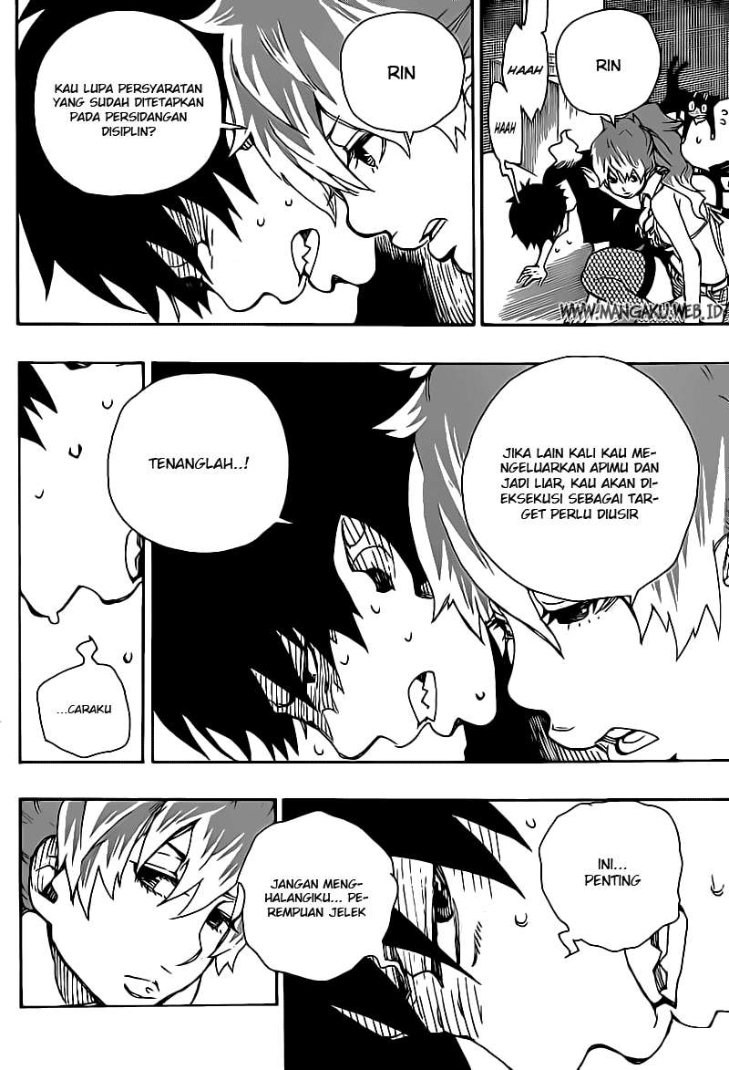 Ao no Exorcist Chapter 22 - halaman 21