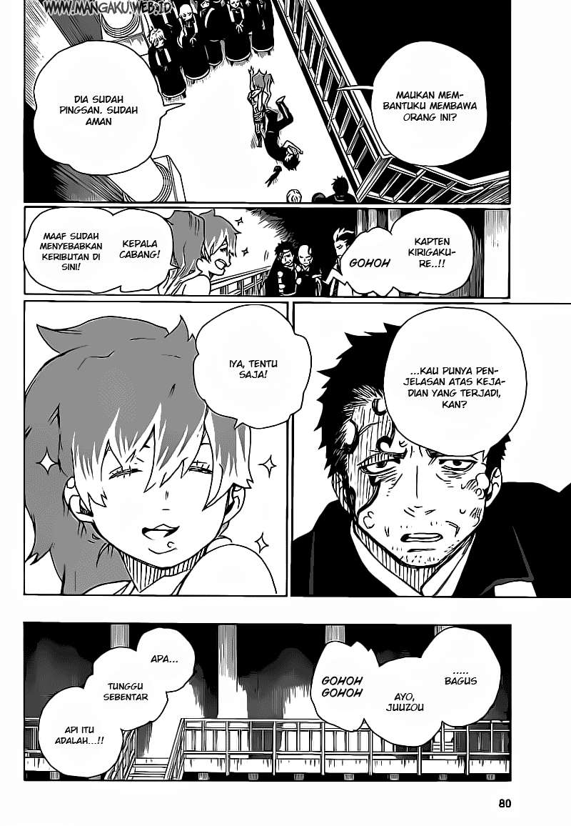 Ao no Exorcist Chapter 22 - halaman 23