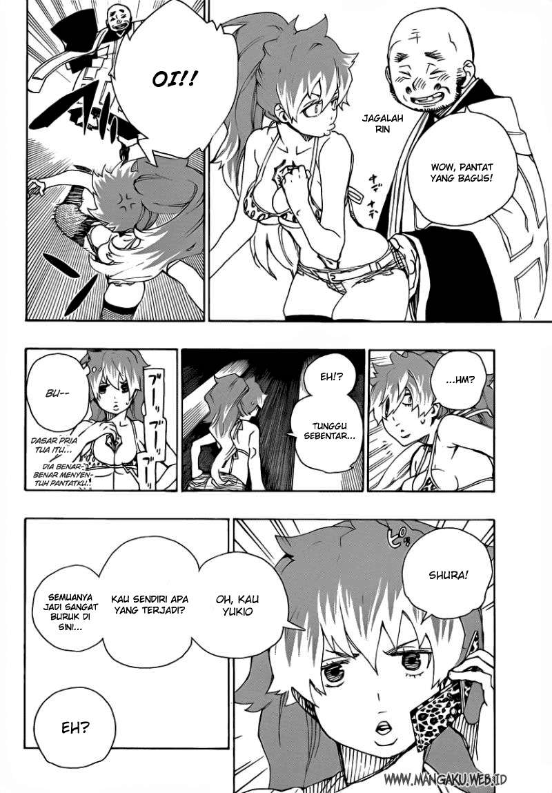 Ao no Exorcist Chapter 22 - halaman 25
