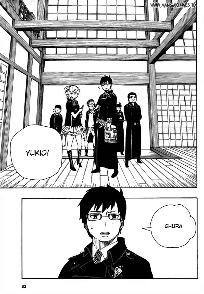 Ao no Exorcist Chapter 22 - halaman 26
