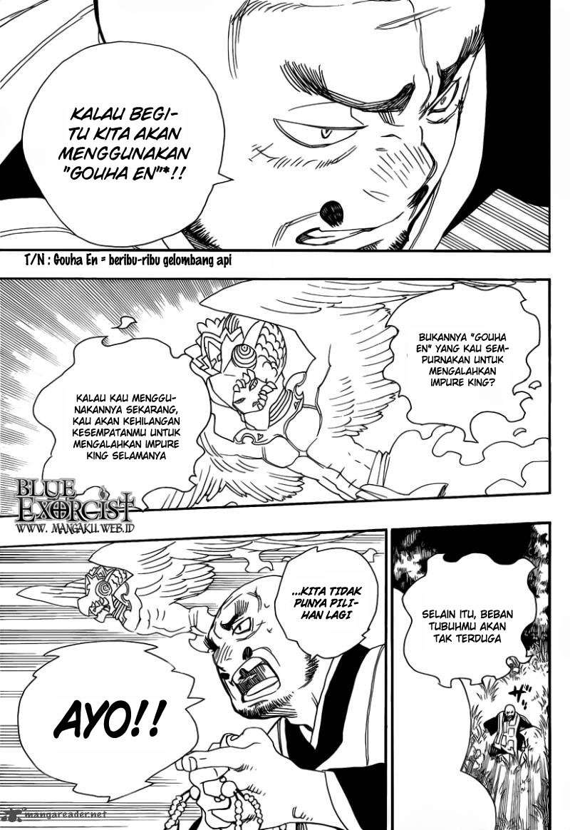 Ao no Exorcist Chapter 25 - halaman 20