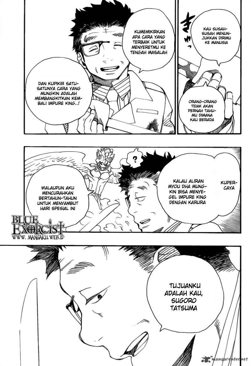 Ao no Exorcist Chapter 25 - halaman 24