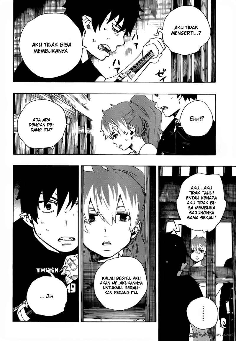 Ao no Exorcist Chapter 25 - halaman 37