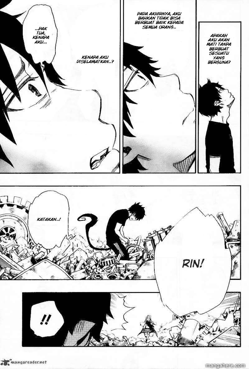Ao no Exorcist Chapter 26 - halaman 19