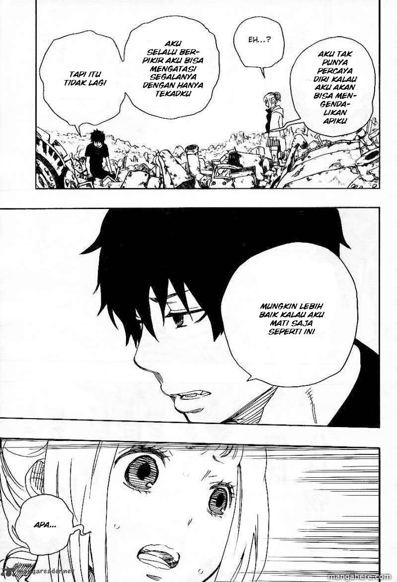 Ao no Exorcist Chapter 26 - halaman 21