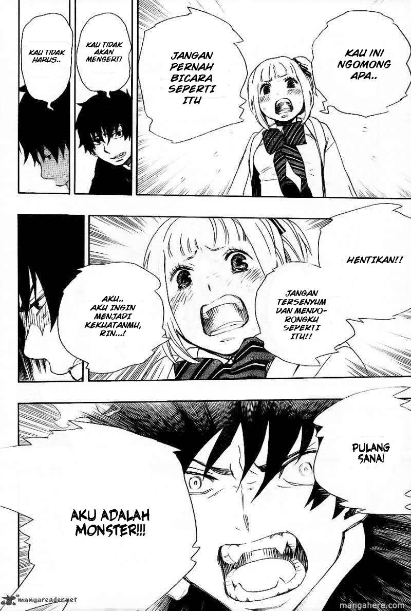 Ao no Exorcist Chapter 26 - halaman 22
