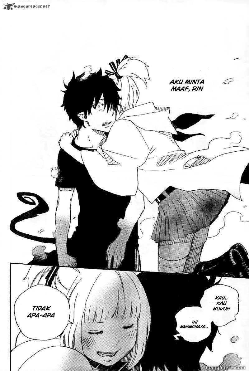 Ao no Exorcist Chapter 26 - halaman 25